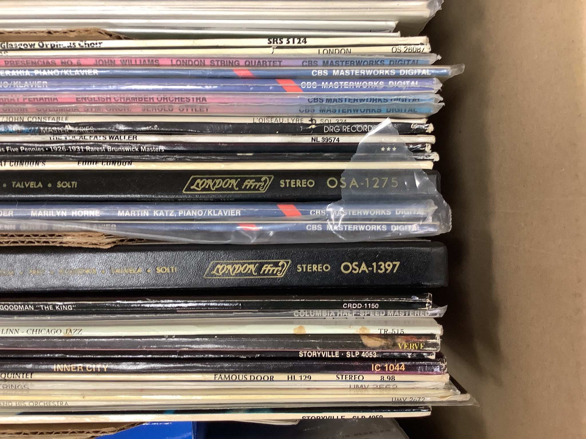 A quantity of LP records mainly of Modern Jazz.